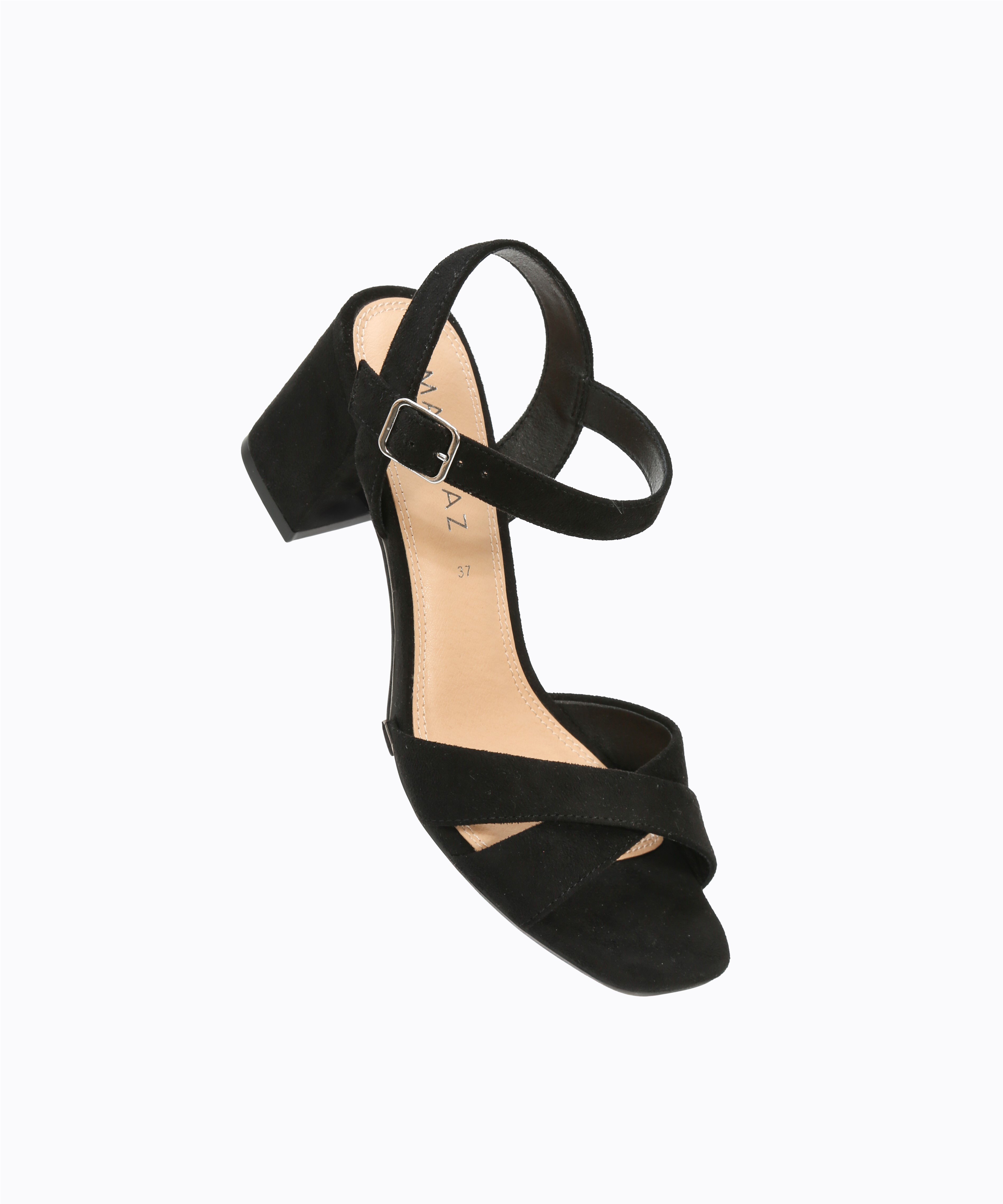 Sandalias tac&oacute;n tira cruzada image number null